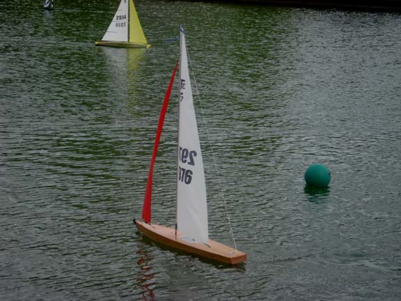 wooden rc boat